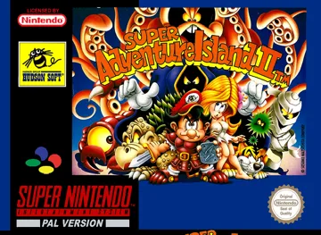 Super Adventure Island II (Europe) box cover front